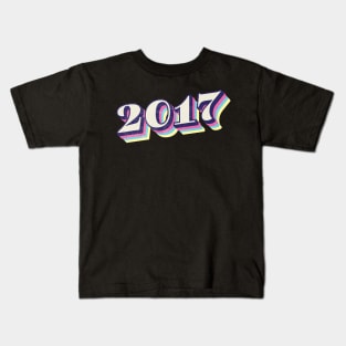 2017 Birthday Year Kids T-Shirt